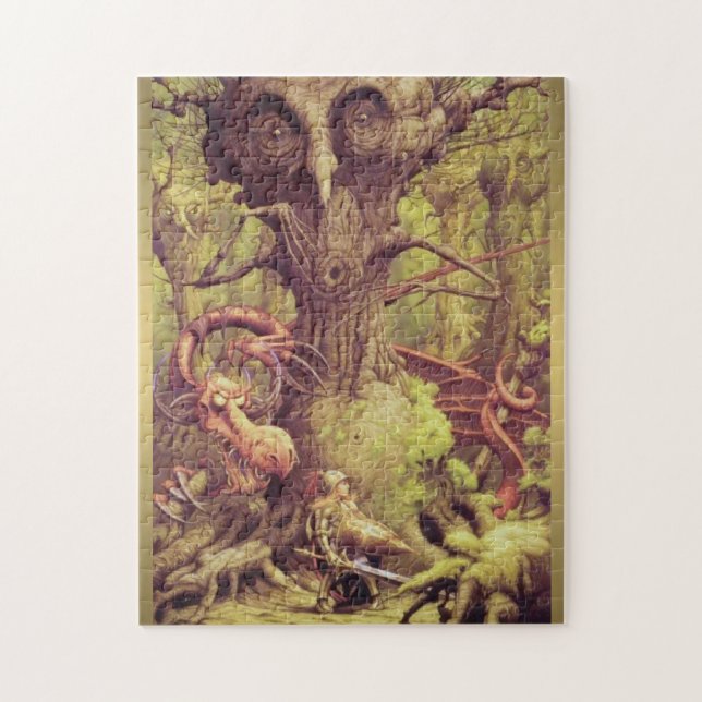 Jabberwocky Jigsaw Puzzle (Vertical)