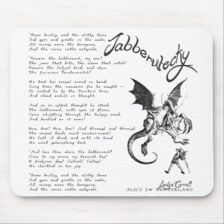 Jabberwocky Poem Mouse Pad