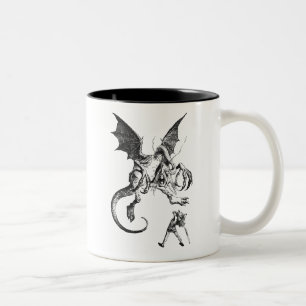 Jabberwocky Two-Tone Coffee Mug