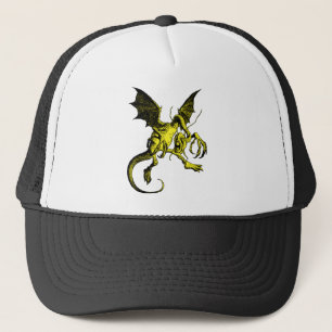 Jabberwocky Yellow Fill Trucker Hat