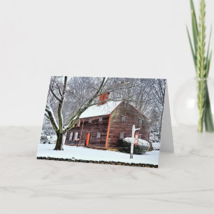 Jabez Howland House in  Plymouth MA Card