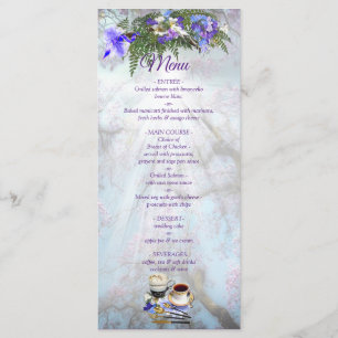 Jacaranda Blooms & Lily  Bouquet Menu