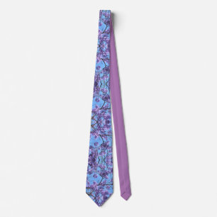 Jacaranda Blossoms Tie