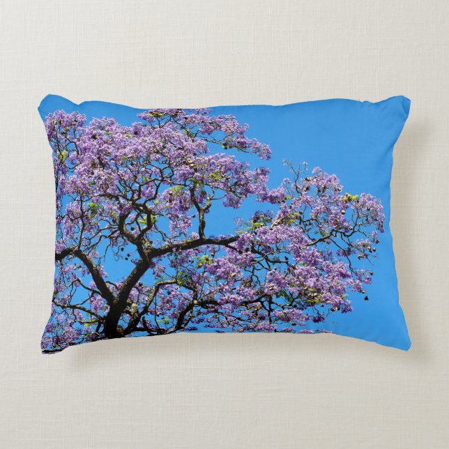 Jacaranda Decorative Cushion (Front)