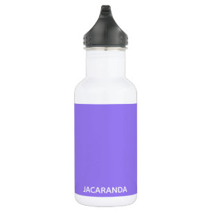 Jacaranda purple colour name 532 ml water bottle