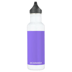 Jacaranda purple colour name 710 ml water bottle
