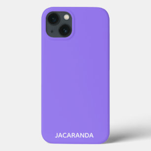 Jacaranda purple colour name Case-Mate iPhone case