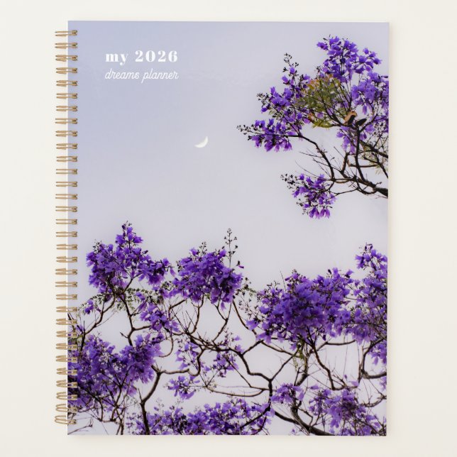 Jacaranda sky Planner (Front)
