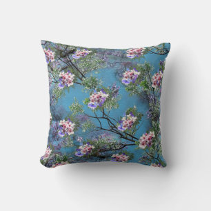 Jacaranda Spring Blooms Repeat Patterns Cushion