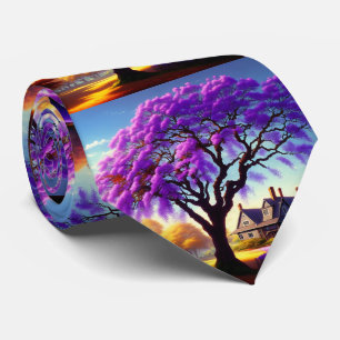 Jacaranda Tree Farm House, Neck Tie