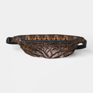 Jacaranda Tree: Nature's Artistry in Wood, Bum Bags