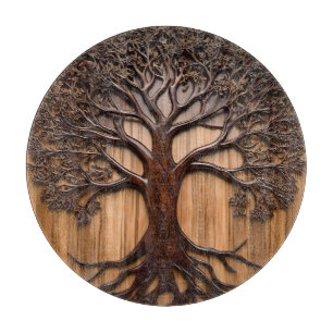 Jacaranda Tree: Nature's Artistry in Wood, Cutting Board