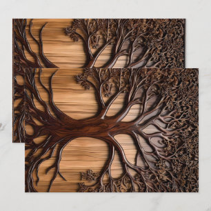 Jacaranda Tree: Nature's Artistry in Wood, Invitation