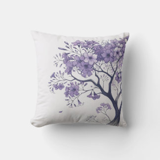 Jacarandas en Flor Cushion