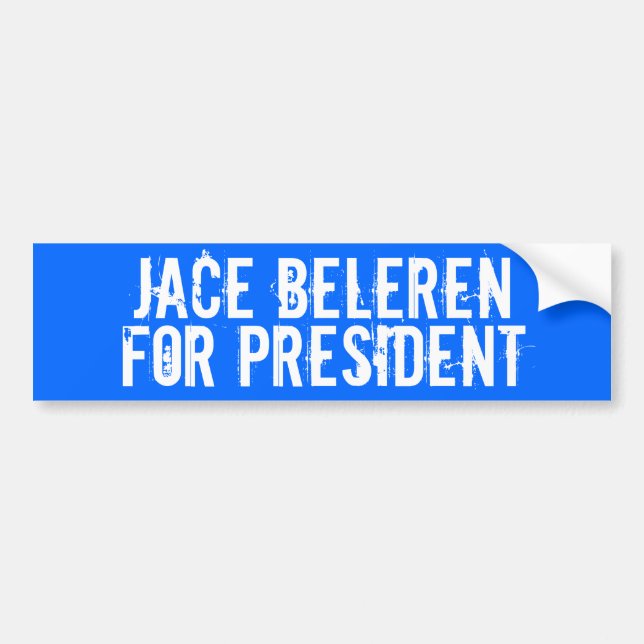 Jace Beleren, For President Bumper Sticker (Front)