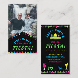 Jack and Jill Fiesta Themed Tickets