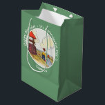 Jack and Jill Mother Goose Birthday Party Items  Medium Gift Bag<br><div class="desc">Nursery Rhyme illustration from "The Real Mother Goose" by Blanche Fisher Wright (1916). An out-of-copyright, public domain image. This is made from a very high resolution image, scanned directly form the original source, and thus offers the highest quality available. Jack and Jill went up the hill, To fetch a pail...</div>