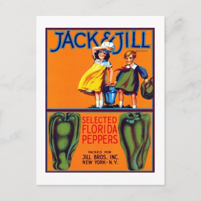 Jack and Jill Peppers Postcard (Front)