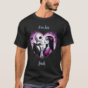 Jack and Sally Goth Valentine T-Shirt