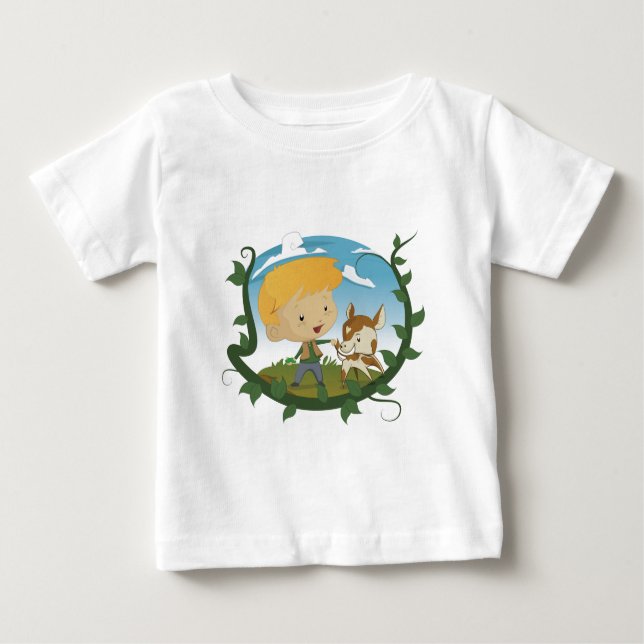Jack and the Beanstalk Baby T-Shirt (Front)