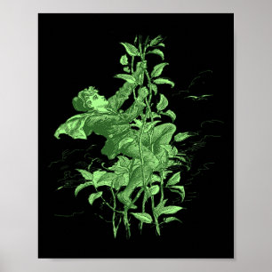 Jack And The Beanstalk - Climbing  Poster