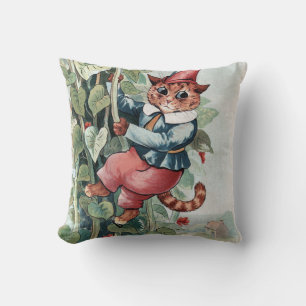 Jack and the Beanstalk, Louis Wain Cushion