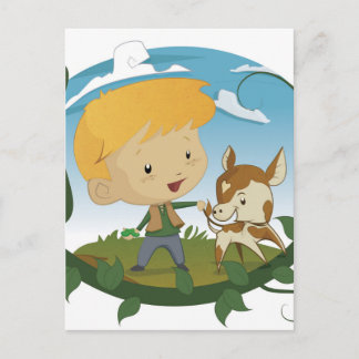 Jack and the Beanstalk Postcard