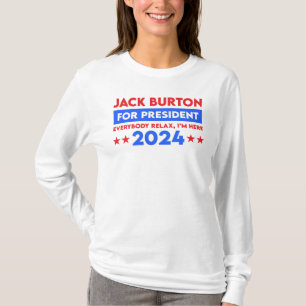 Jack Burton For President 2024 T-Shirt