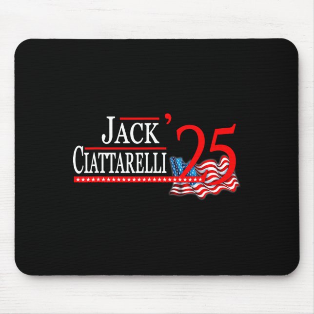 Jack Ciattarelli New Jersey Governor Election 2025 Mouse Pad (Front)