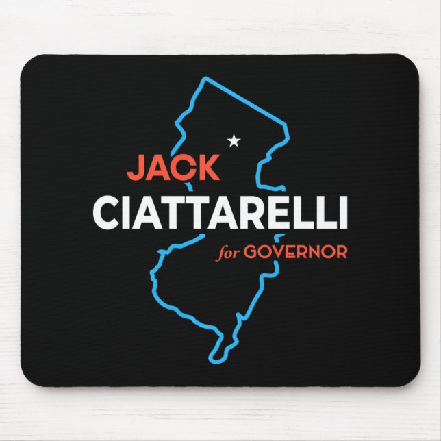 Jack Ciattarelli New Jersey Governor Election 2025 Mouse Pad (Front)