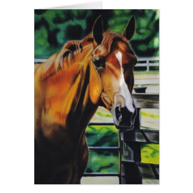 "Jack" equine card (Front)