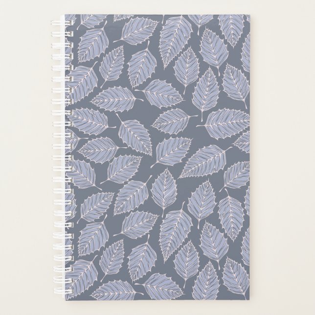 Jack Frost Leaves Pattern Planner (Front)