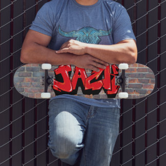 Jack Graffiti Custom Personalised Skateboard