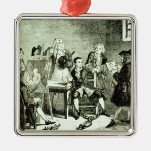 Jack in Newgate Ward having portraits taken by Sir Metal Ornament