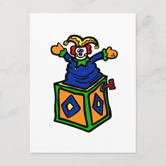 Jack in the Box Postcard (Front)