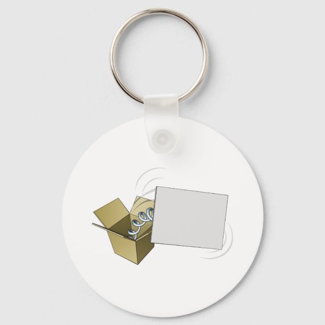 Jack in the box sign key ring (Front)