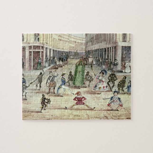 Jack in the Green, May Day Celebrations of the Chi Jigsaw Puzzle (Horizontal)