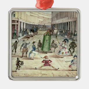 Jack in the Green, May Day Celebrations of the Chi Metal Ornament