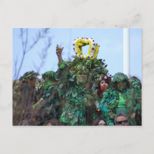 Jack-in-the-Green Postcard - Hastings