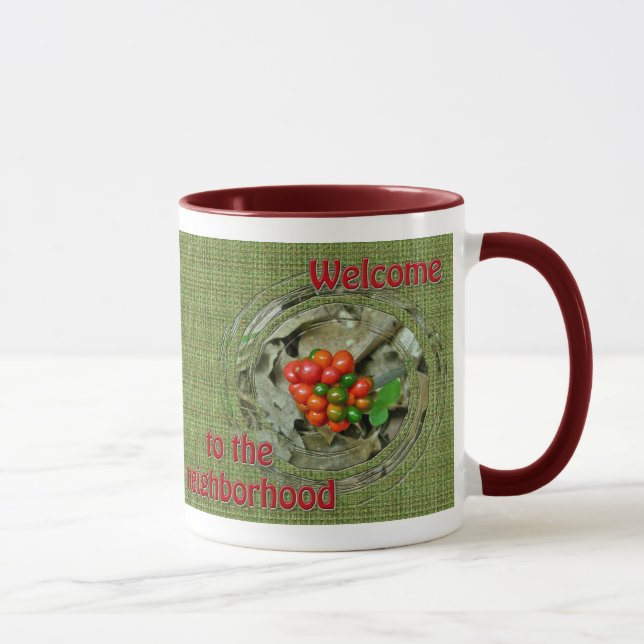 Jack in the Pulpit Seeds Welcome Neighbour Mug (Right)