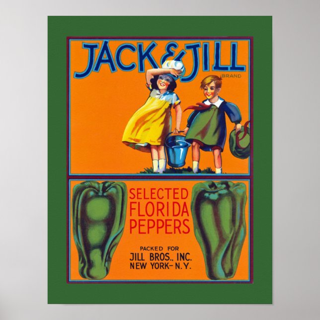 Jack & Jill Florida Peppers Poster (Front)