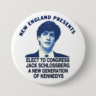 Jack (Kennedy) Schlossberg 7.5 Cm Round Badge