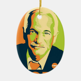 Jack Layton Commemorative Ornamen Ceramic Ornament