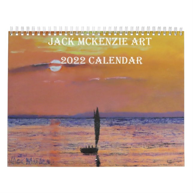 Jack Mckenzie Art 2022 Calendar (Cover)