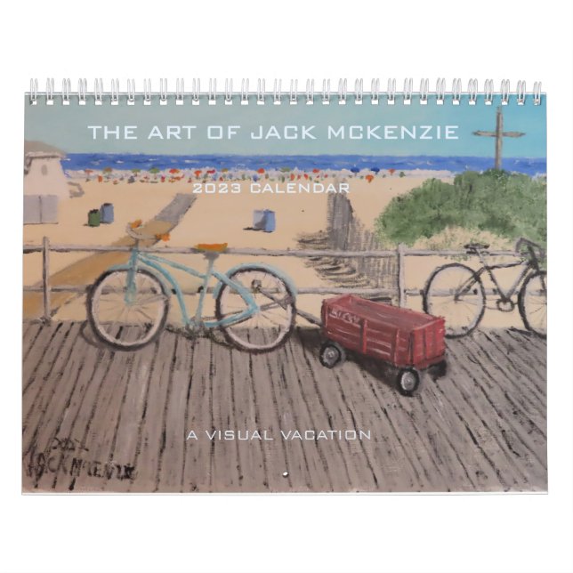 Jack Mckenzie Art 2022 Calendar (Cover)