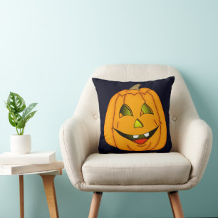 Jack o' Lantern 1© Cushion