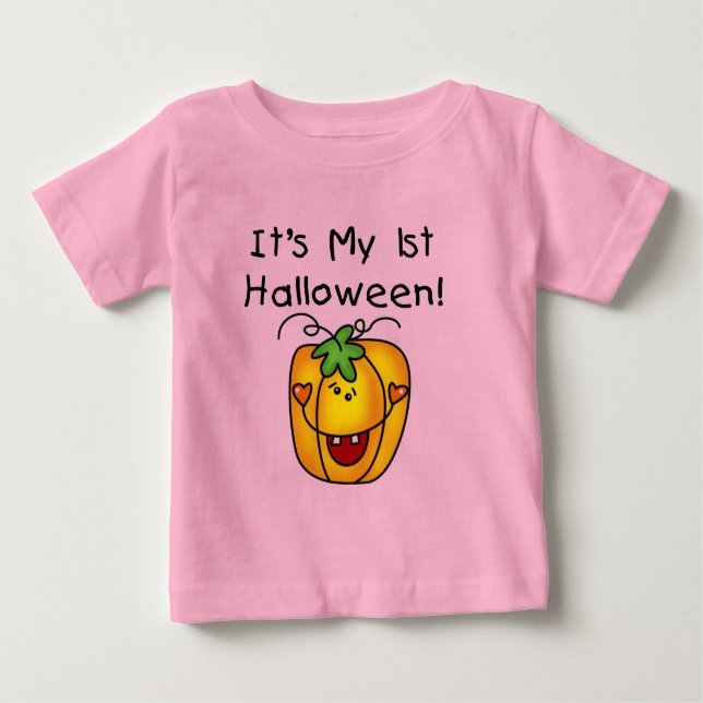 Jack O Lantern 1st Halloween T-shirts and Gifts (Front)