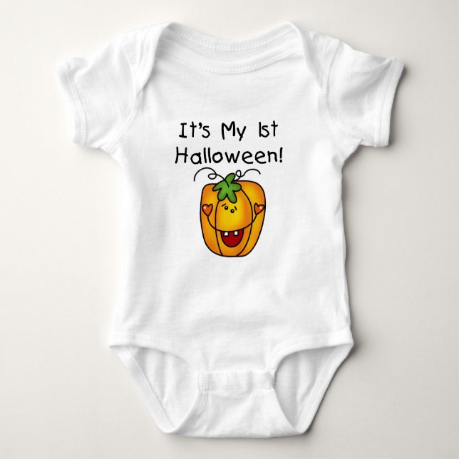 Jack O Lantern 1st Halloween T-shirts and Gifts (Front)