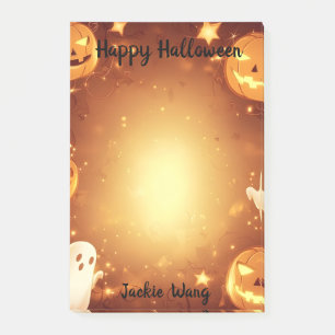 Jack o Lantern and Ghosts Post-it Notes