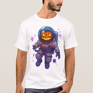 Jack-o'-Lantern Astronaut T-Shirt